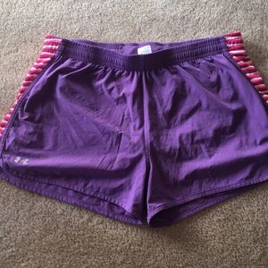 Under armour running shorts